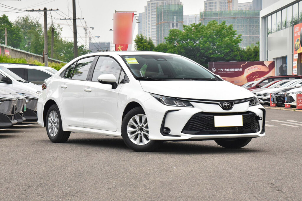 corolla gasoline car