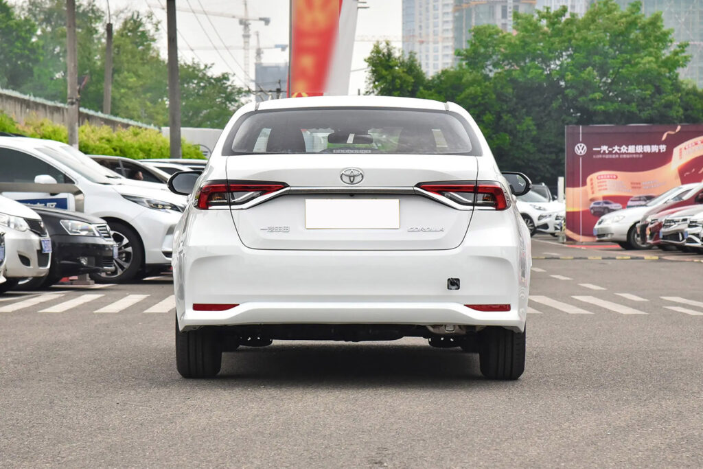 corolla gasoline car